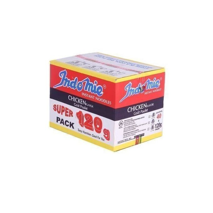 Indomie Super Pack Chicken Noodles - 120g (1 Carton)